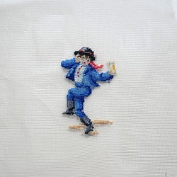 プチポアン　刺繍シート　男の子 1枚目の画像