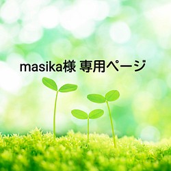 masika様 専用ページ 1枚目の画像