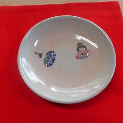 雛　豆皿 1枚目の画像
