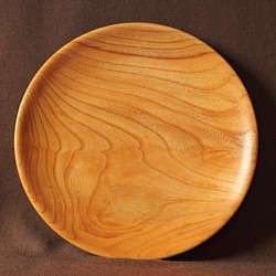 木製皿（ケヤキ）no.19 1枚目の画像