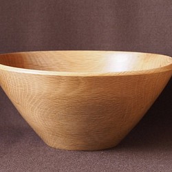 木製サラダボール（ナラ）no.2 1枚目の画像
