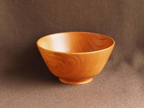 木製 ご飯茶碗（ケヤキ）no.９ 1枚目の画像