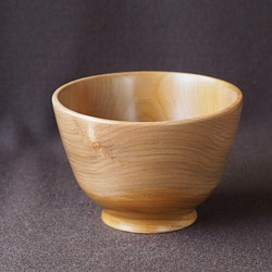 木製 ご飯茶碗（サクラ）no.6 1枚目の画像