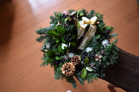 Christmas  Wreath “Classic  W“ 1枚目の画像