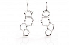 ピアス（またはイヤリング） DNA / DNA Earrings