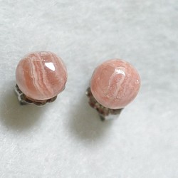 （1分·促銷）印加玫瑰耳釘（6毫米·鈦柱） 第1張的照片