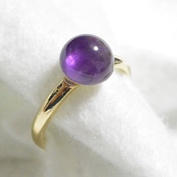 （1分）紫水晶戒指（免費尺寸） 第1張的照片