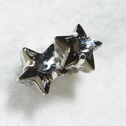 大科斯華洛斯奇水晶星星耳環（水晶極光） 第1張的照片