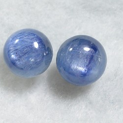 （1件）大號藍晶石耳釘（10毫米，鈦制柱） 第1張的照片