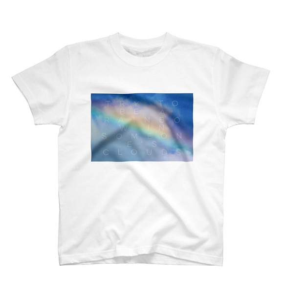 Rainbow Carrying Happiness Tシャツ 沖縄 偉人の名言 Tシャツ カットソー Mizuphoto ミズフォト 通販 Creema クリーマ ハンドメイド 手作り クラフト作品の販売サイト