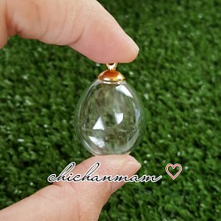 ♡超かわいいタマゴ型ガラスドーム♡ 1枚目の画像
