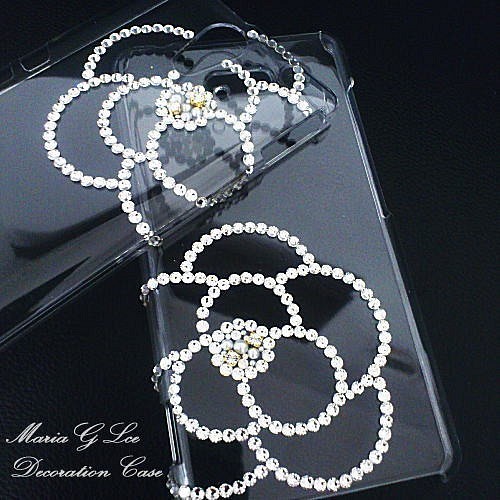 [mariaglace] BIG Camellia Luxury Stone Galaxy S20 手機殼 SC-51A SCG 第1張的照片