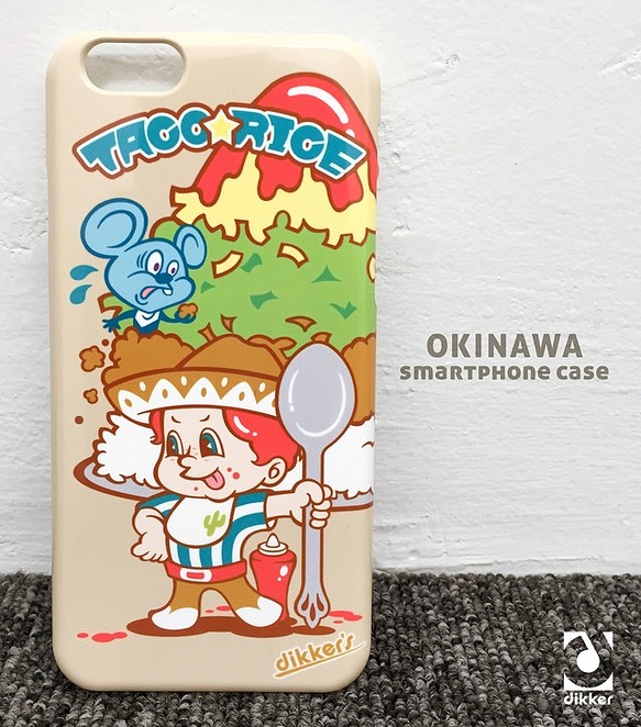 送料無料 沖縄スマホケース タコライス スマホケース カバー Dikker 通販 Creema クリーマ ハンドメイド 手作り クラフト作品の販売サイト