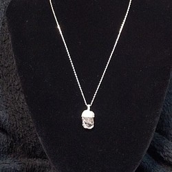 ヒマラヤ水晶の原石水晶ネックレスdc266 1枚目の画像