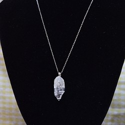 ヒマラヤ水晶の原石水晶ネックレスdc280 1枚目の画像