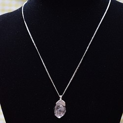 ヒマラヤ水晶の原石水晶ネックレスdc303 1枚目の画像