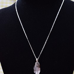 ヒマラヤ水晶の原石水晶ネックレスdc305 1枚目の画像