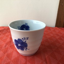 有田焼　フリーカップ　大輪の花 1枚目の画像