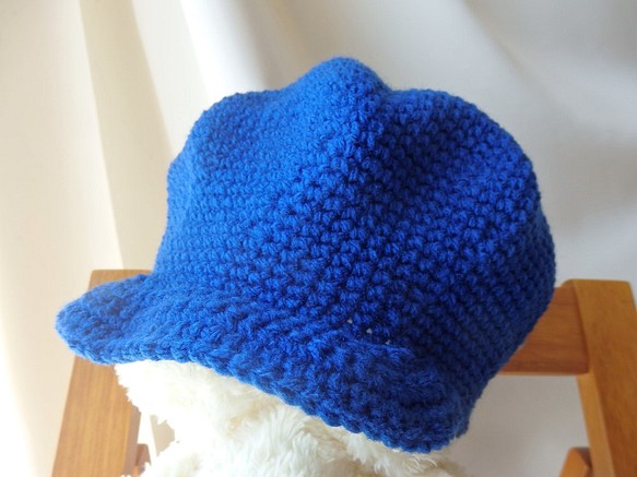 キャスケット帽（ロイヤルブルー） 1枚目の画像