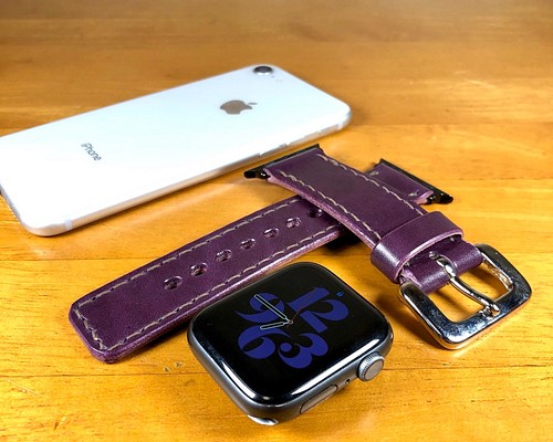 ※受注製作【apple Watch】 レザーバンド ルガトショルダー