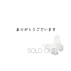SOLD OUT 1枚目の画像