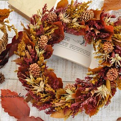 autumnal wreath 1枚目の画像