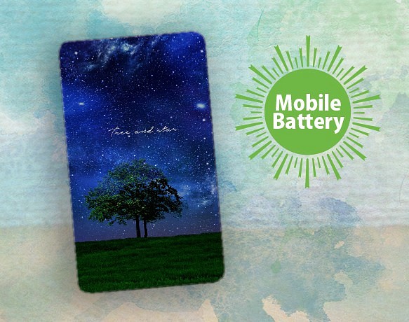 [行動電源]樹與明星為iPhone&Android 第1張的照片