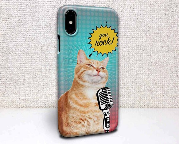 免費送貨 iPhone 手機殼保護套 HEY Rock! Cat iPhone12 mini iPhone12 Pro 第1張的照片