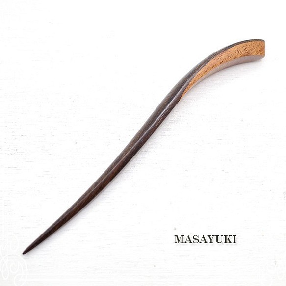 MASAYUKI 木製 Kanzashi-De-106-my-33 第1張的照片