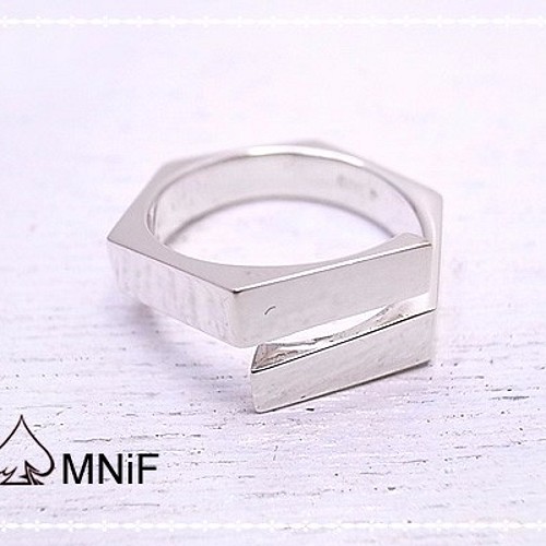 MNiF Split Nut Ring シルバーリング 指輪 SV925 silver r1300-006