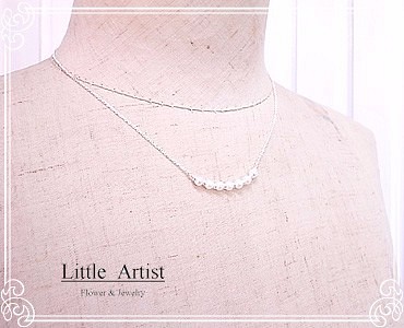 Littile Artist スワンWANP2 ネックレス&ピアス la-17 gstaaddelivery