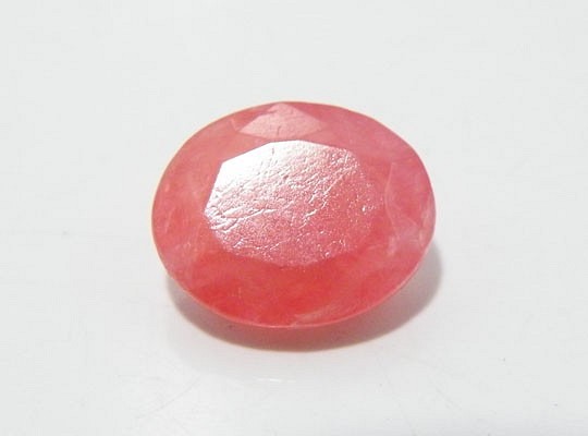 ロードクロサイト/インカローズ(Rhodochrosite) オーバルファセット