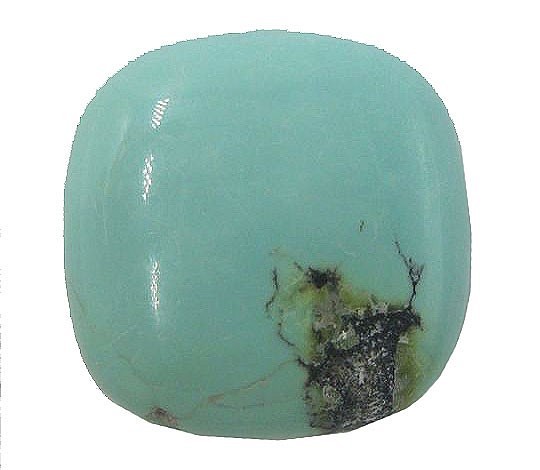 ターコイズ（Turquoise) スタビライズド処理 　ルース（クッションカボション）　ti-st-105 1枚目の画像