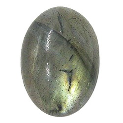 天然石材鬆散裸石拉長（拉長）露絲（橢圓形凸圓形）TI-ST-184 第1張的照片