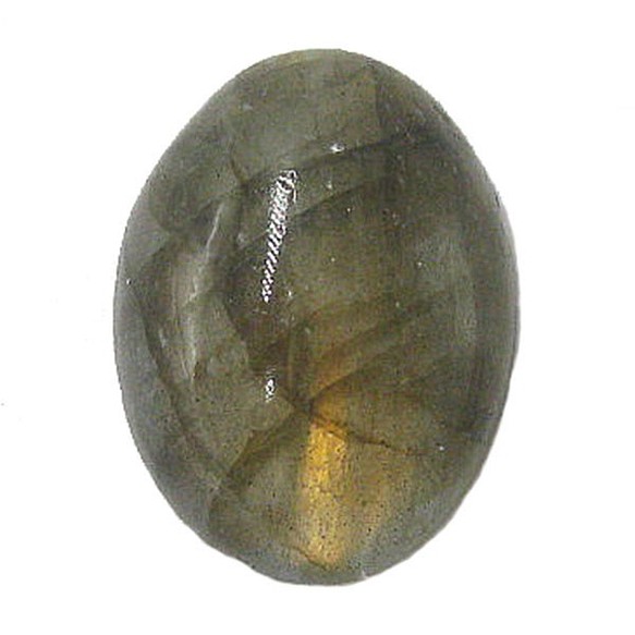 天然石　ルース裸石　ラブラドライト(Labradorite)　ルース（オーバルカボション）　ti-st-142 1枚目の画像