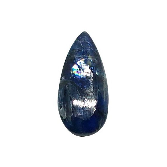 天然石松裸石卡亞騎士（藍晶石）寬鬆（凸圓形）st-st-121 第1張的照片