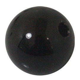 大尺寸天然石珠/粒狀瑪瑙（Onix）20毫米孔1.7毫米圓珠bb  -  ox  -  20 第1張的照片