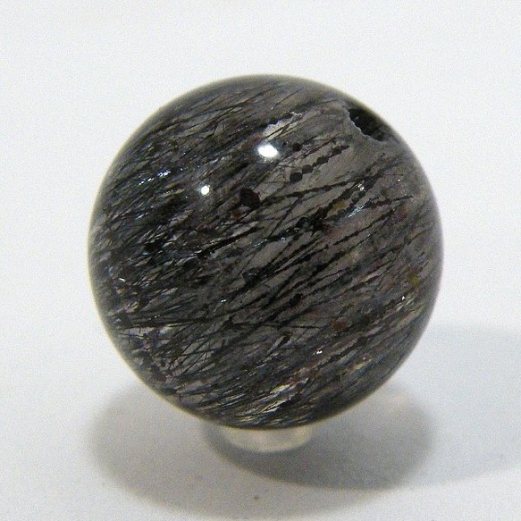 天然石粒売りビーズ1点もの　レピドクロサイトインクォーツ　ビーズ/貫通穴あり　gs-sp-5333 1枚目の画像