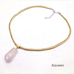 Kasumi Rutile石英項鍊de-59-ks-181 第1張的照片