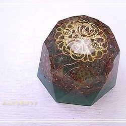 Wand Furushou水晶圓頂Orgonite（綠色）wh-37 第1張的照片