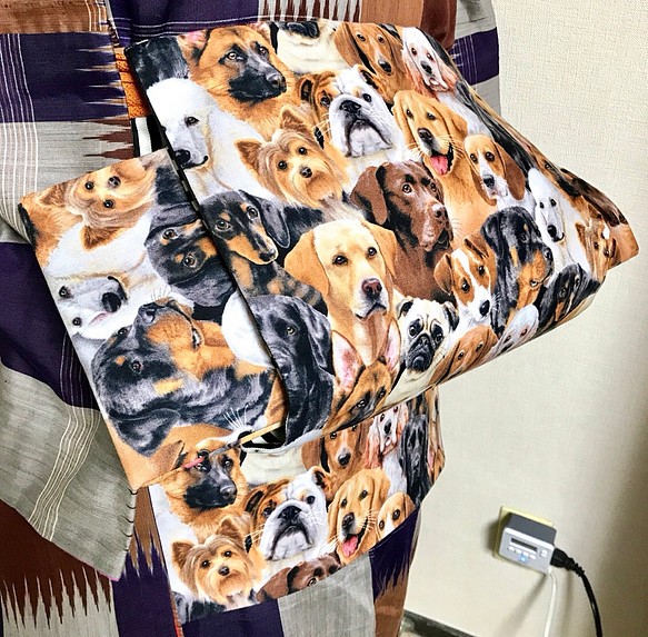 USAコットン洋犬柄作り帯新品 www.cleanlineapp.com