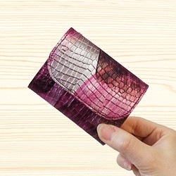 【COTOCUL】 お札が折れない小さな財布（イタリアンレザー） 1枚目の画像
