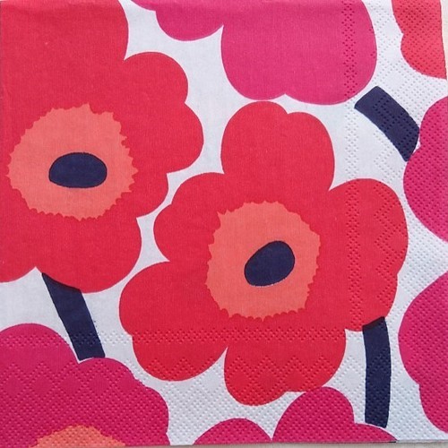 人気のmarimekko マリメッコ ウニッコ レッド ペーパーナプキン 同柄5枚セット その他素材 Blanc De Roi 通販 Creema クリーマ ハンドメイド 手作り クラフト作品の販売サイト