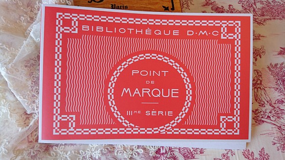 フランスより！『Sajou（サジュー）クロスステッチ ALBUM　Bibliotheque DMC 図案 1枚目の画像