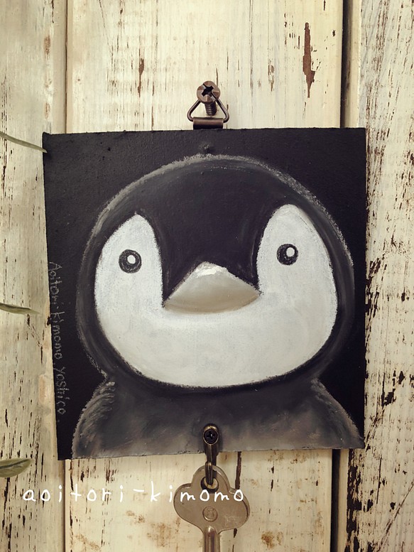 ペンギンのキーフック 1枚目の画像