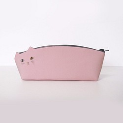 貓筆盒粉紅色[定做] Pinpignon貓筆盒 第1張的照片