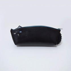 [免費送貨]黑貓筆袋[定做]品比儂貓筆袋 第1張的照片