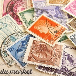 外国切手（イタリア）50枚　po-035 1枚目の画像