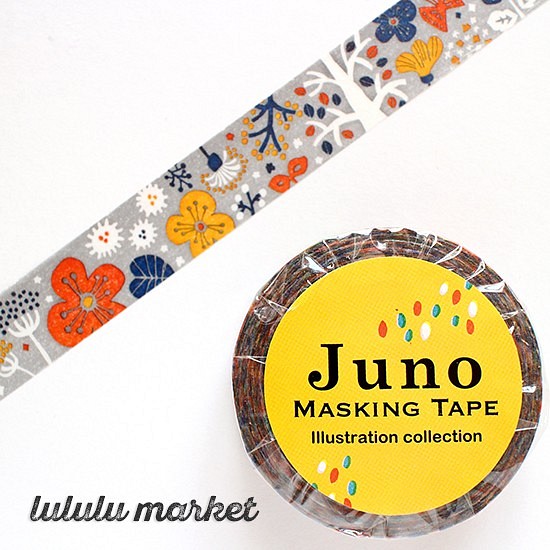 Juno　マスキングテープ　Leaf Festival　ai-075 1枚目の画像
