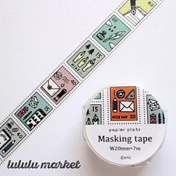 マスキングテープ　eric／Stamp　ai-112 1枚目の画像
